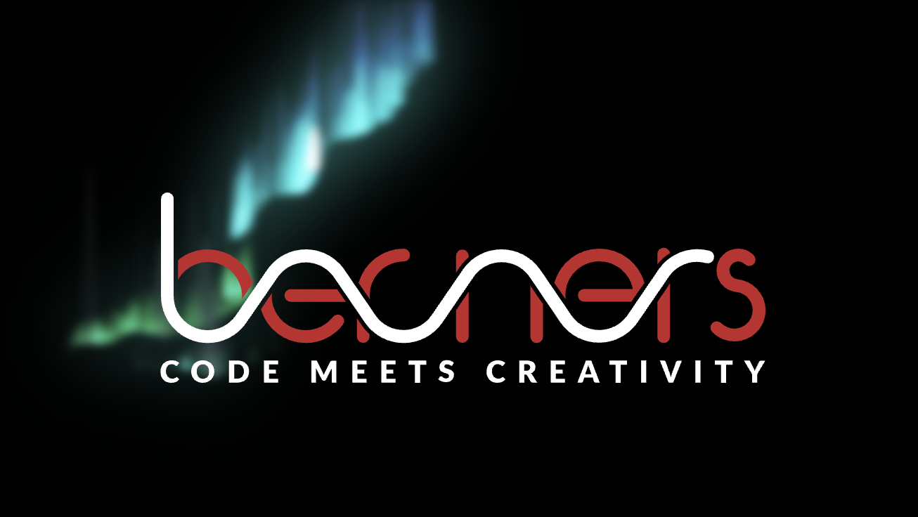 The Berners.ro logo on a black background.